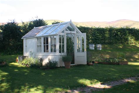 Luxury Bespoke Posh Shed With Greenhouse Greenhouse Shed Cottage