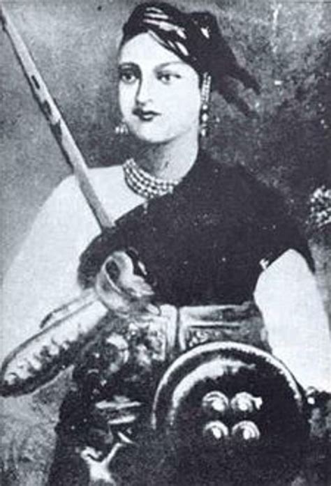 Rani Lakshmi Bai Laxmi Bai The Queen Of Jhansi With Real Photograph Hubpages