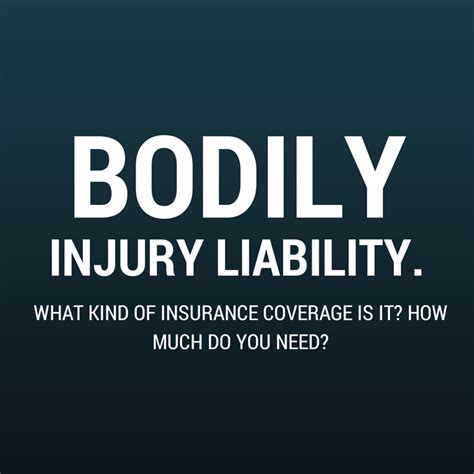 Your homeowners insurance provides financial protection against lawsuits from damage or injuries that occurred on your property. What is Bodily Injury Liability Insurance? How Much ...