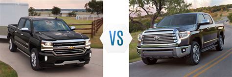 2018 Chevrolet Silverado 1500 Vs Toyota Tundra Burlington Chevrolet