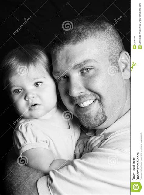 Padre E Hija Blancos Y Negros Foto De Archivo Imagen De