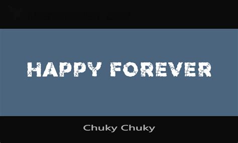 Chuky Chuky Black Font By Yeeatrs
