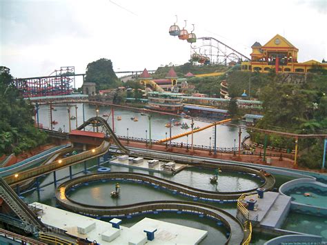 Perched atop the genting highlands, almost 6,500 feet (2,000 meters) the outdoor theme park also has a range of amusements and attractions that can be enjoyed in a cool climate due to the altitude of the park. File:Genting Highlands Previous Outdoor Theme Park.jpg ...