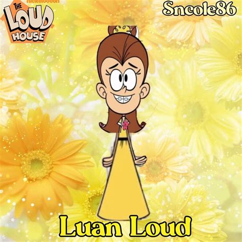 New Luan Loud In Her Yellow Dress Posters And Collage 💛💛💛 Fandom
