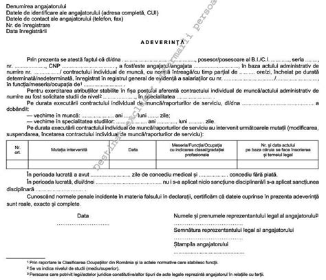 Ce Acte Trebuie Pt Divort La Notar Model Adeverinta De Venit Completata