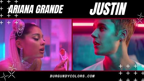 Ariana Grande And Justin Bieber 🦀celebrity Outfit Style Fashion Quiz