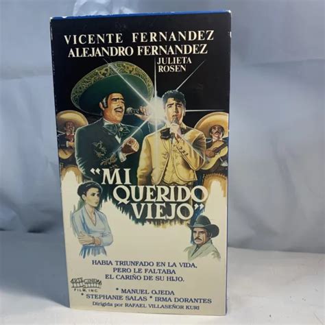 Vicente Fernandez Vhs Mi Querido Viejo Preowned Vhs 1274 Picclick