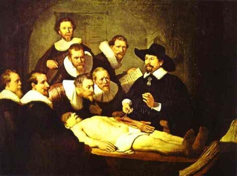 Benaventearte Comentario De La Lección De Anatomía Rembrandt