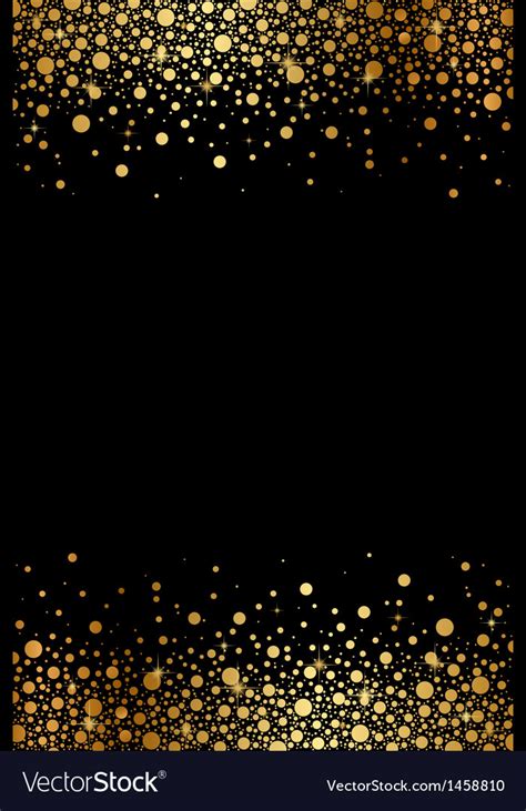 Black And Gold Luxury Frame Royalty Free Vector Image
