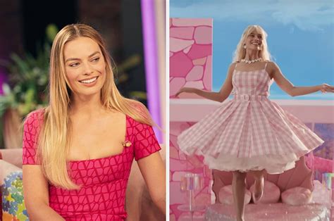 Margot Robbies Barbie Inspired Outfits For The Movies Press Tour Is