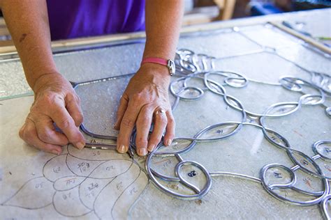 Make sure the canvas will be able to be completely covered with sea glass. How Are Stained Glass Windows Made? | Wonderopolis