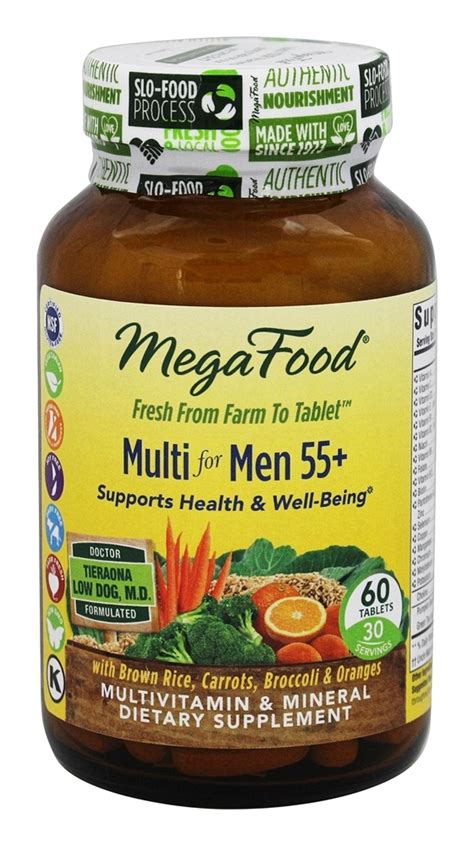 Buy Megafood Multi For Men 55 60 Tablets Formerly Men Over 55 Multivitamin Online