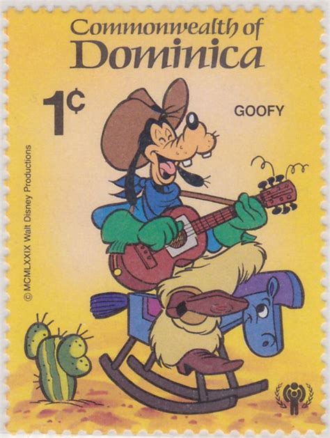 Goofy Tocando La Guitarra Vestido Como Vaquero Escenas Musicales 0211