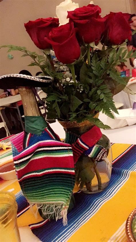 Charro Centerpiece Mexican Birthday Parties Mexican Party