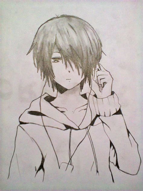 50 Easy Anime Drawings In Pencil Pics