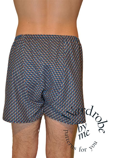 Mens Boxer Shorts Sewing Pattern Wardrobe By Me We Love Sewing