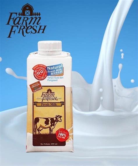 Farm Fresh Uht Fresh Milk 200ml6 Lazada