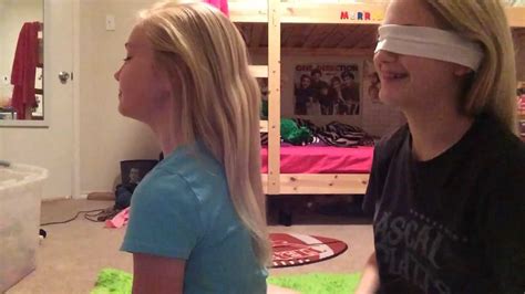 Doing Each Others Hair Blindfolded Youtube
