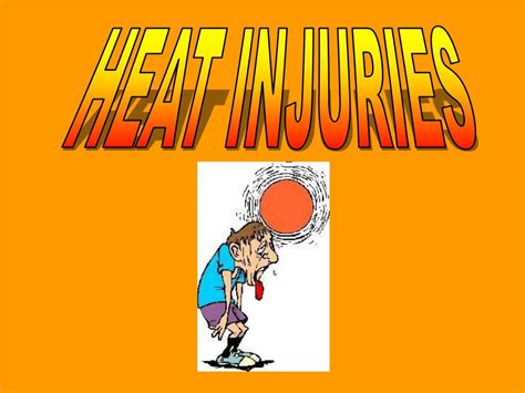 Ppt Heat Injuries Powerpoint Presentation Free Download Id2407153