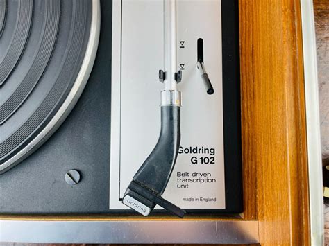 Lenco Goldring G 102 Record Player Stereo Transcription Turntable Deck