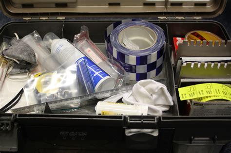 Crime Scene Kit Forensic Science Investigation Unit