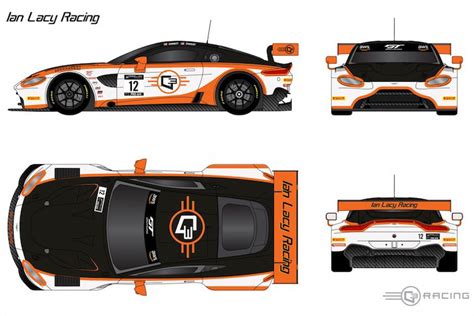 New Aston Martin Vantage Gt3 For Ian Lacy Racing With G3 Racing