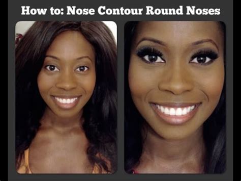 They must learn more about their face shape and contour (i know when this is far more complicated than we thought). How to: Contour Wide Noses | Slim Your Nose In MINUTES! - YouTube
