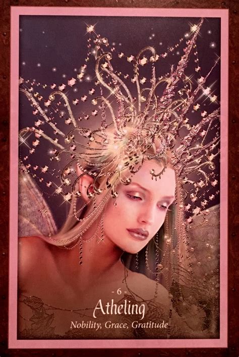 Antheling From The Faery Forest Oracle Card Deck By Lucy Cavendish
