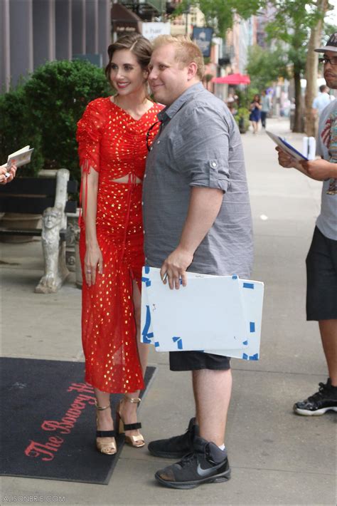 Taping Late Night With Seth Meyers June 20th Hq 063 Alison Brie