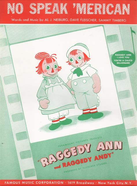 Raggedy Ann And Raggedy Andy 1941