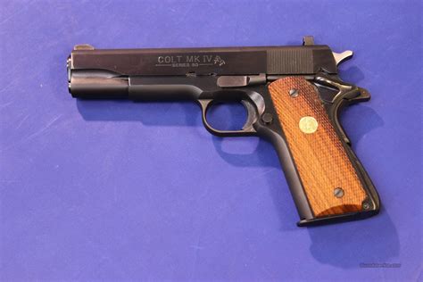 Colt Government Model 1911 Mk Iv Series 80 45 For Sale