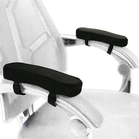 Memory Foam Chair Armrest Pad Comfy Office Chair Arm Rest Cover For