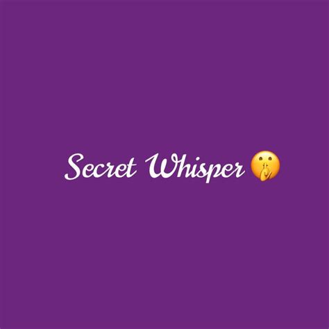 Secret Whisper