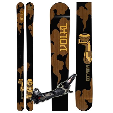 Volkl Gotama Skis Marker Duke Ski Bindings Used 2010 Evo Outlet