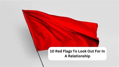 10 red flags to look out for in a relationship cool astro