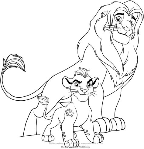 Download TEMPLATE MASK OF LION KING CHARACTERS - Auto Electrical ...