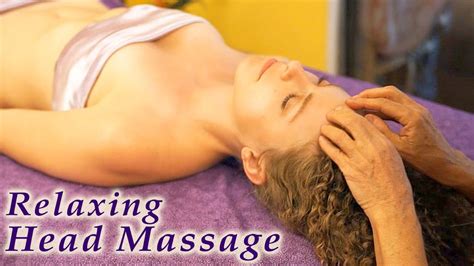 Relaxation Massage Therapy Techniques Head Upper Body And Scalp By Athena Jezik Youtube