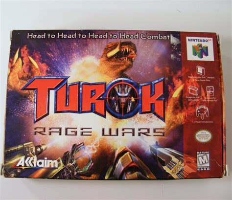 Nintendo N Turok Rage Wars Game New In Box