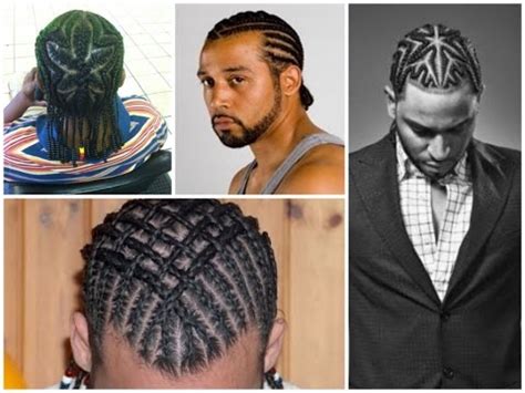 You can find a numerous of variations of these braids hairstyles. 30 Cool Black Men Hairstyles | Braid Hairstyles - YouTube
