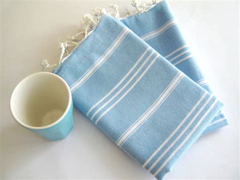 Set Of 2 Turkish Hand Towel Head Towel Peshkir Tea Towel Etsy