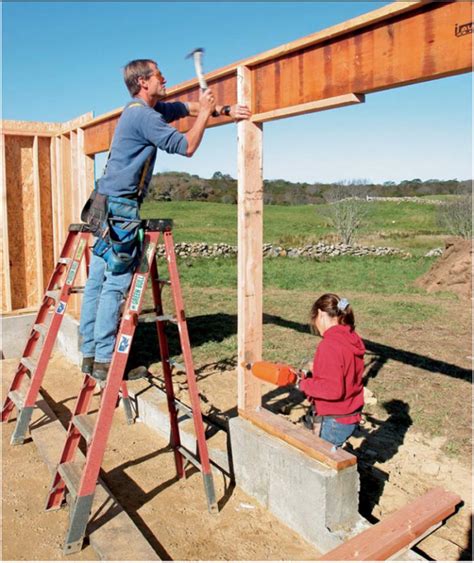 The rough opening is supposed to be slightly wider and higher than the actual size of the garage door you are going to install. Framing a Strong Garage-Door Opening - Fine Homebuilding