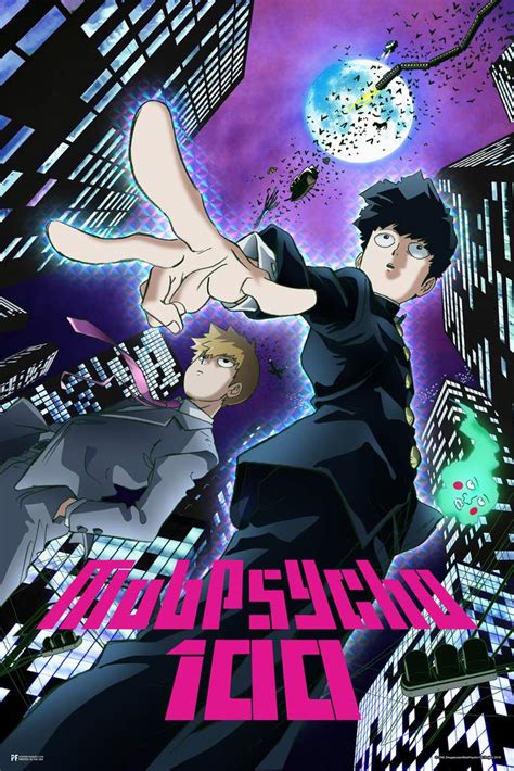 Buy Mob Psycho 100 Anime Series 1 Key Art Crunchyroll Japanese Anime