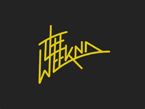 The Weeknd Logo Logodix