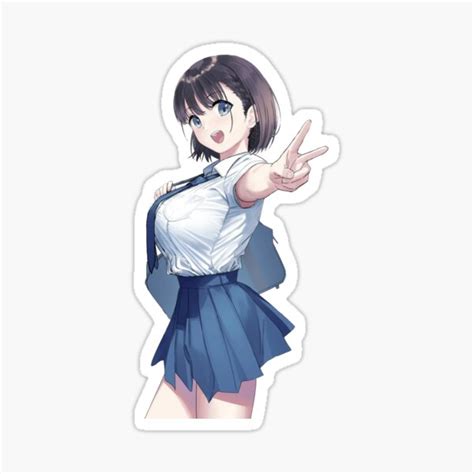 Ai Chan Sticker By Animearagon Redbubble