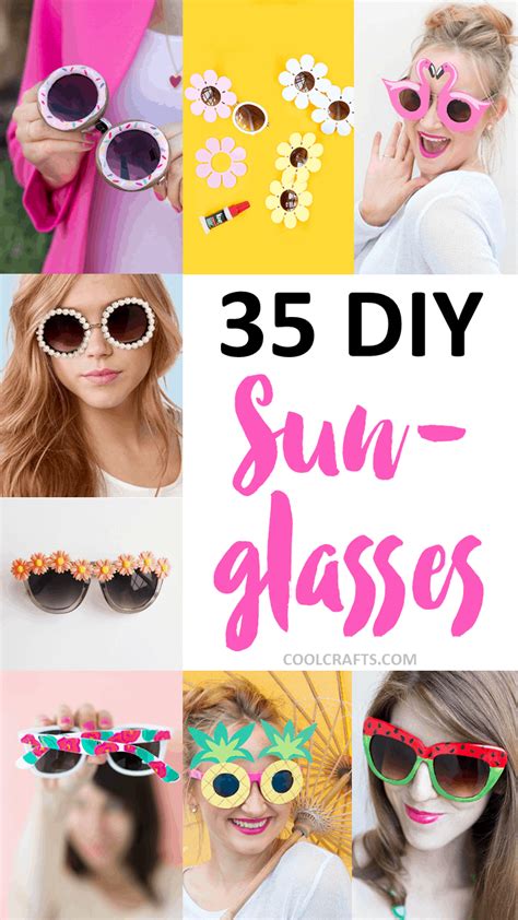 35 Diy Sunglasses You Ll Actually Want To Rock This Summer • Cool Crafts