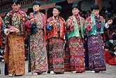 bhutanese dancers | Bhutanese clothing, National clothes, Traditional ...