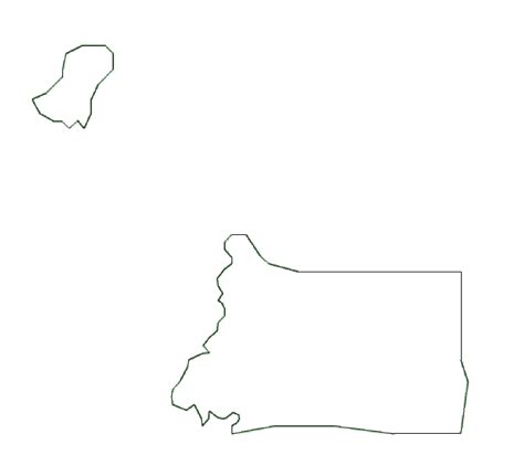 Map Of Equatorial Guinea Terrain Area And Outline Maps Of Equatorial Guinea Countryreports