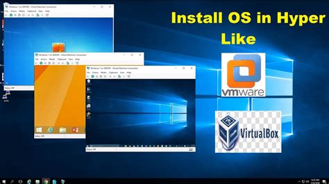 How To Install Os On Hyper V 2016 Virtual Machine Step By Step Youtube