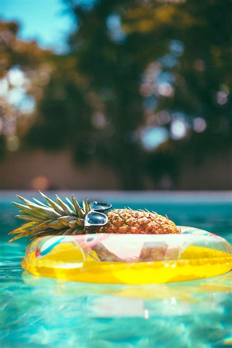 This Extremely Chill Pineapple Is Living Your Best Life Hello Summer