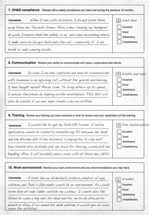 Am i integrating my critical appraisals into my practice at all? Employee Self Evaluation Form | Evaluation employee ...